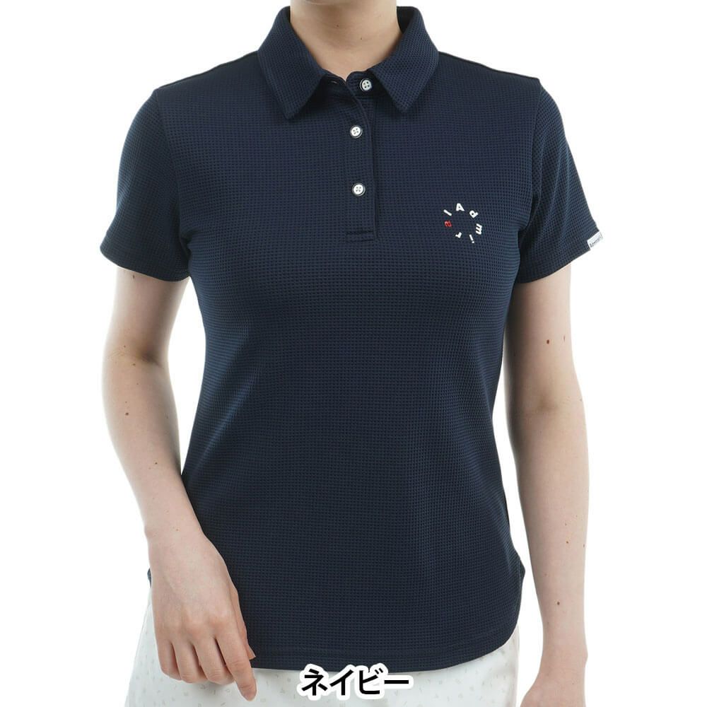 アドミラル Admiral　レディース 接触冷感 ワンポイント 半袖 ポロシャツ ADLA525　2025年モデル 詳細5