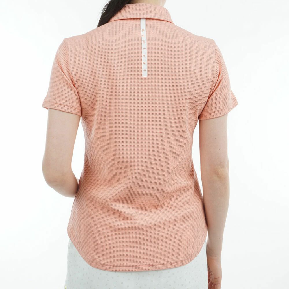 アドミラル Admiral　レディース 接触冷感 ワンポイント 半袖 ポロシャツ ADLA525　2025年モデル 詳細9