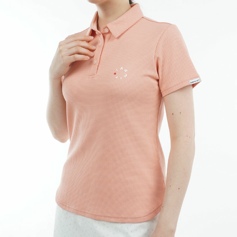 アドミラル Admiral　レディース 接触冷感 ワンポイント 半袖 ポロシャツ ADLA525　2025年モデル 詳細10