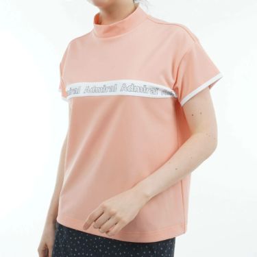 アドミラル Admiral　レディース ドロストヘム カノコ 半袖 モックネックシャツ ADLA527　2025年モデル 詳細13