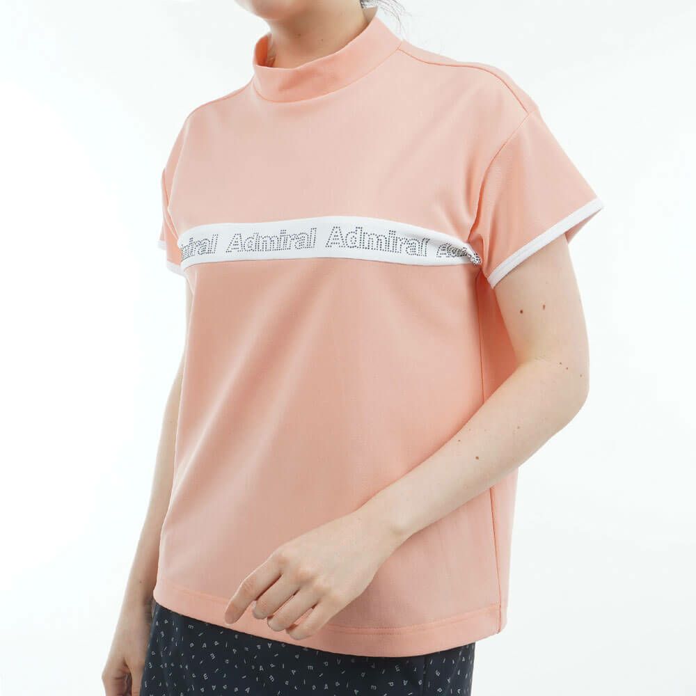 アドミラル Admiral　レディース ドロストヘム カノコ 半袖 モックネックシャツ ADLA527　2025年モデル 詳細13