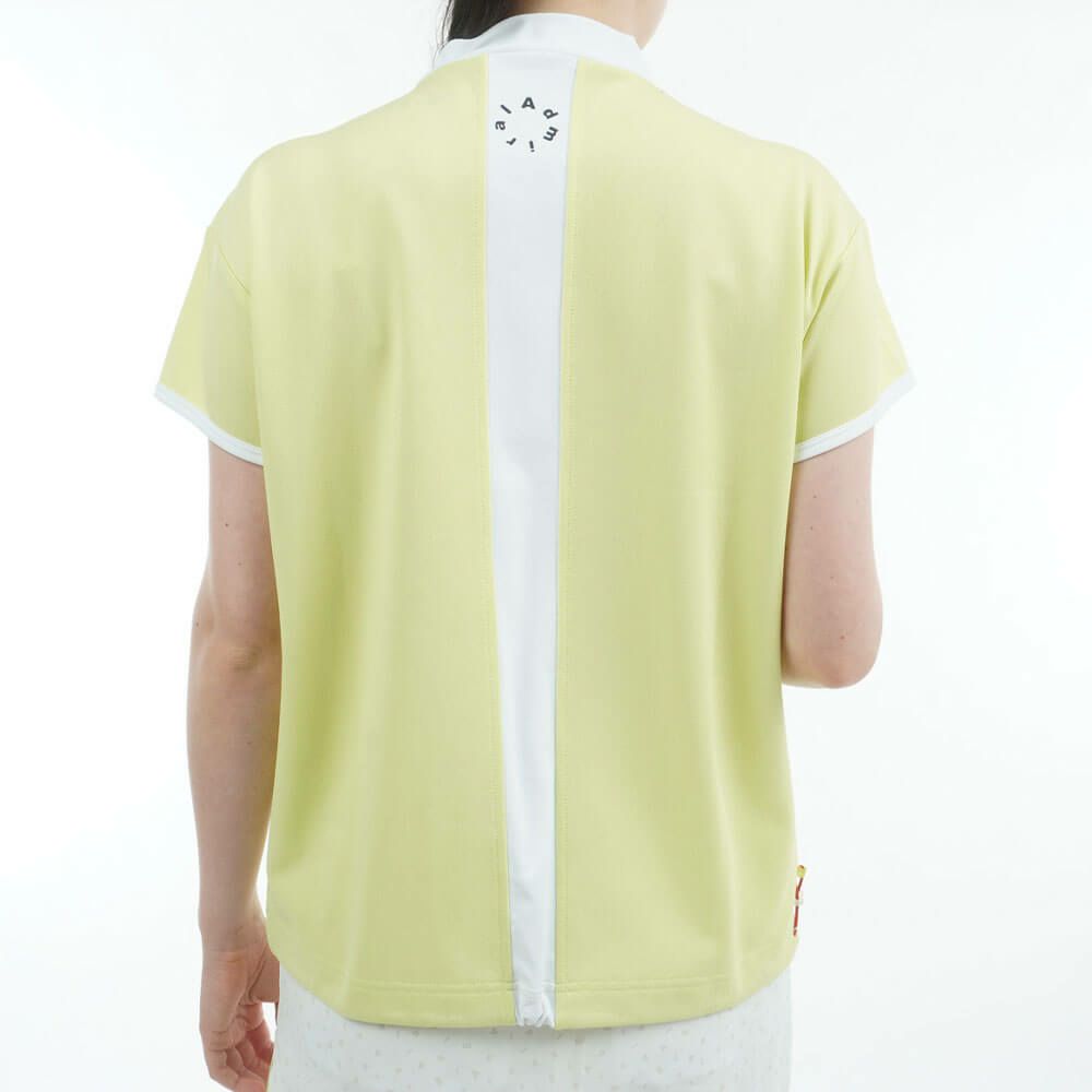 アドミラル Admiral　レディース ドロストヘム カノコ 半袖 モックネックシャツ ADLA527　2025年モデル 詳細15