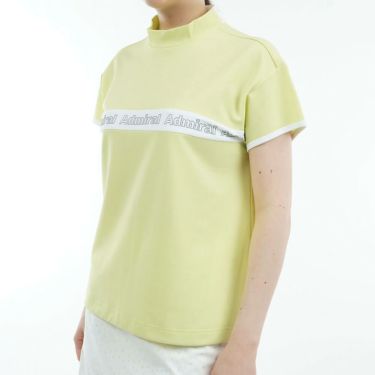 アドミラル Admiral　レディース ドロストヘム カノコ 半袖 モックネックシャツ ADLA527　2025年モデル 詳細16