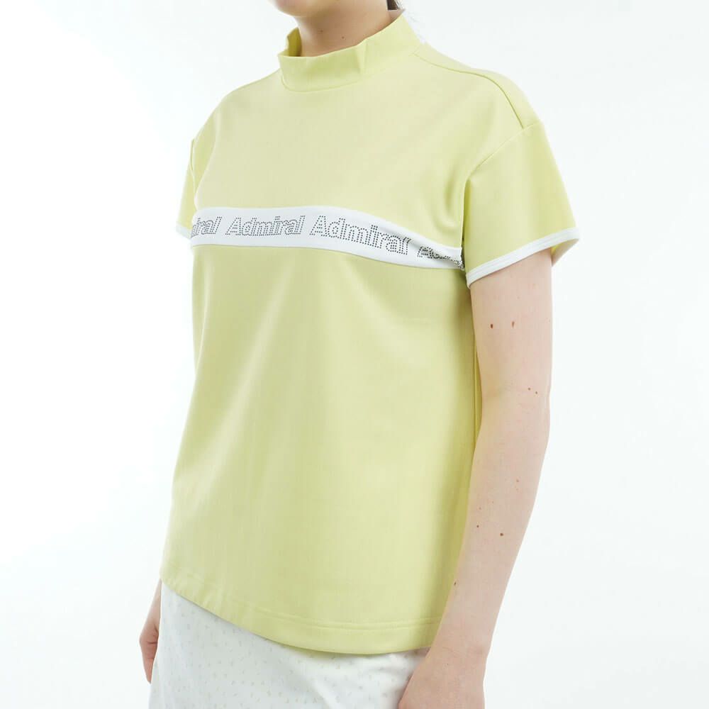 アドミラル Admiral　レディース ドロストヘム カノコ 半袖 モックネックシャツ ADLA527　2025年モデル 詳細16