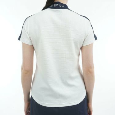 アドミラル Admiral　レディース 接触冷感 ジオメタロゴ 半袖 モックネックシャツ ADLA529　2025年モデル 詳細3