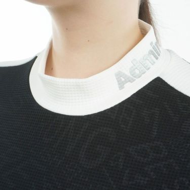 アドミラル Admiral　レディース 接触冷感 ジオメタロゴ 半袖 モックネックシャツ ADLA529　2025年モデル 詳細8