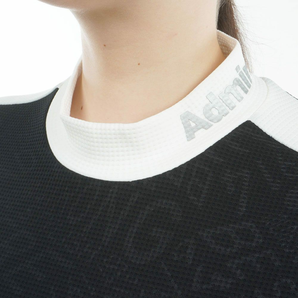 アドミラル Admiral　レディース 接触冷感 ジオメタロゴ 半袖 モックネックシャツ ADLA529　2025年モデル 詳細8