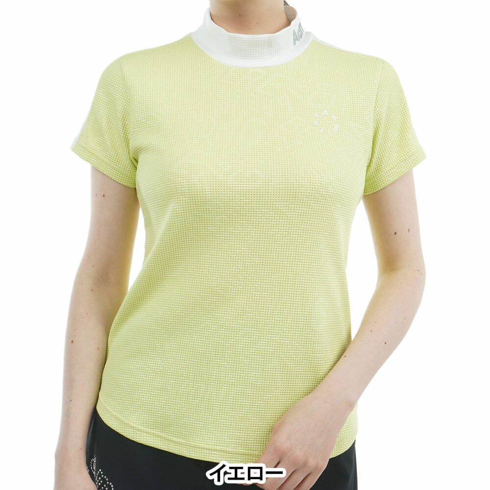 アドミラル Admiral　レディース 接触冷感 ジオメタロゴ 半袖 モックネックシャツ ADLA529　2025年モデル 詳細15