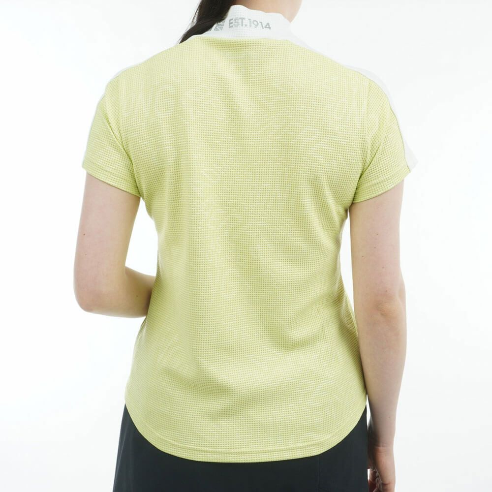 アドミラル Admiral　レディース 接触冷感 ジオメタロゴ 半袖 モックネックシャツ ADLA529　2025年モデル 詳細16