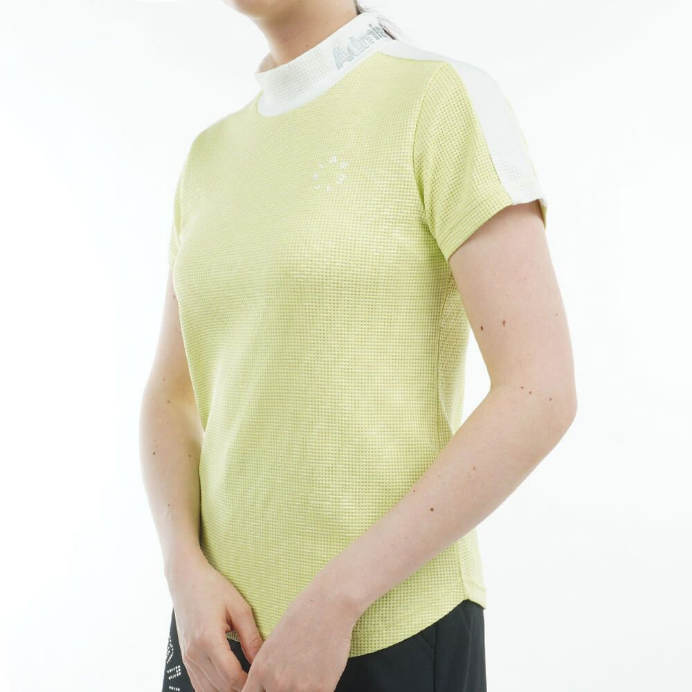 アドミラル Admiral　レディース 接触冷感 ジオメタロゴ 半袖 モックネックシャツ ADLA529　2025年モデル 詳細17