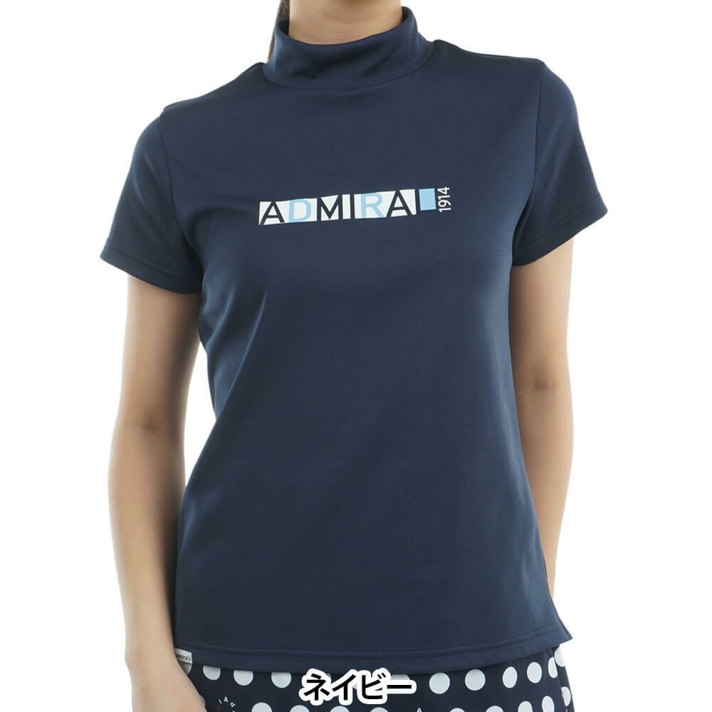 アドミラル Admiral　レディース CARAT ドライ 半袖 モックネックシャツ ADLA532　2025年モデル 詳細5