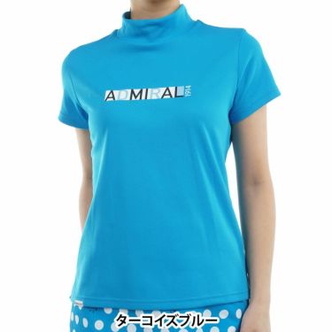 アドミラル Admiral　レディース CARAT ドライ 半袖 モックネックシャツ ADLA532　2025年モデル 詳細8