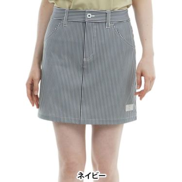 アドミラル Admiral　レディース 4WAY ツイル ストライプ スカート ADLA509　2025年モデル 詳細5