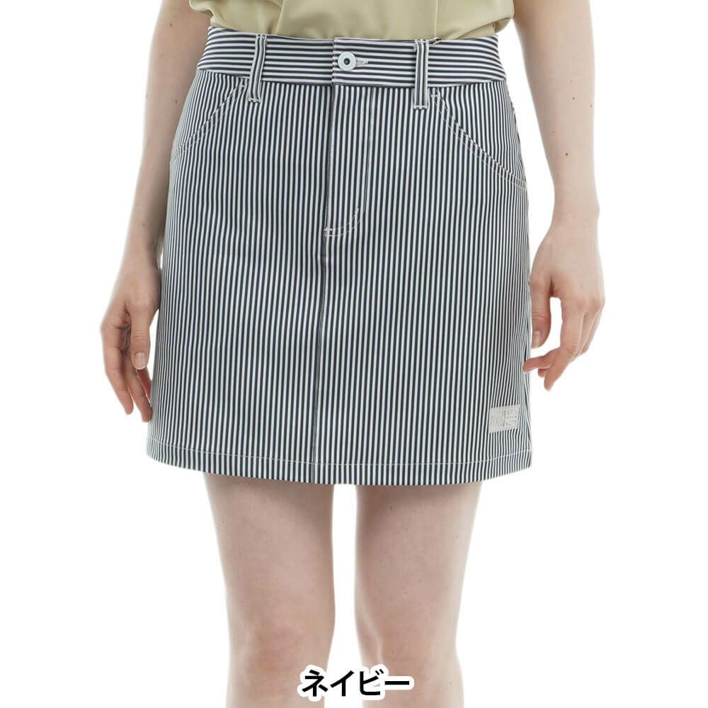 アドミラル Admiral　レディース 4WAY ツイル ストライプ スカート ADLA509　2025年モデル 詳細5