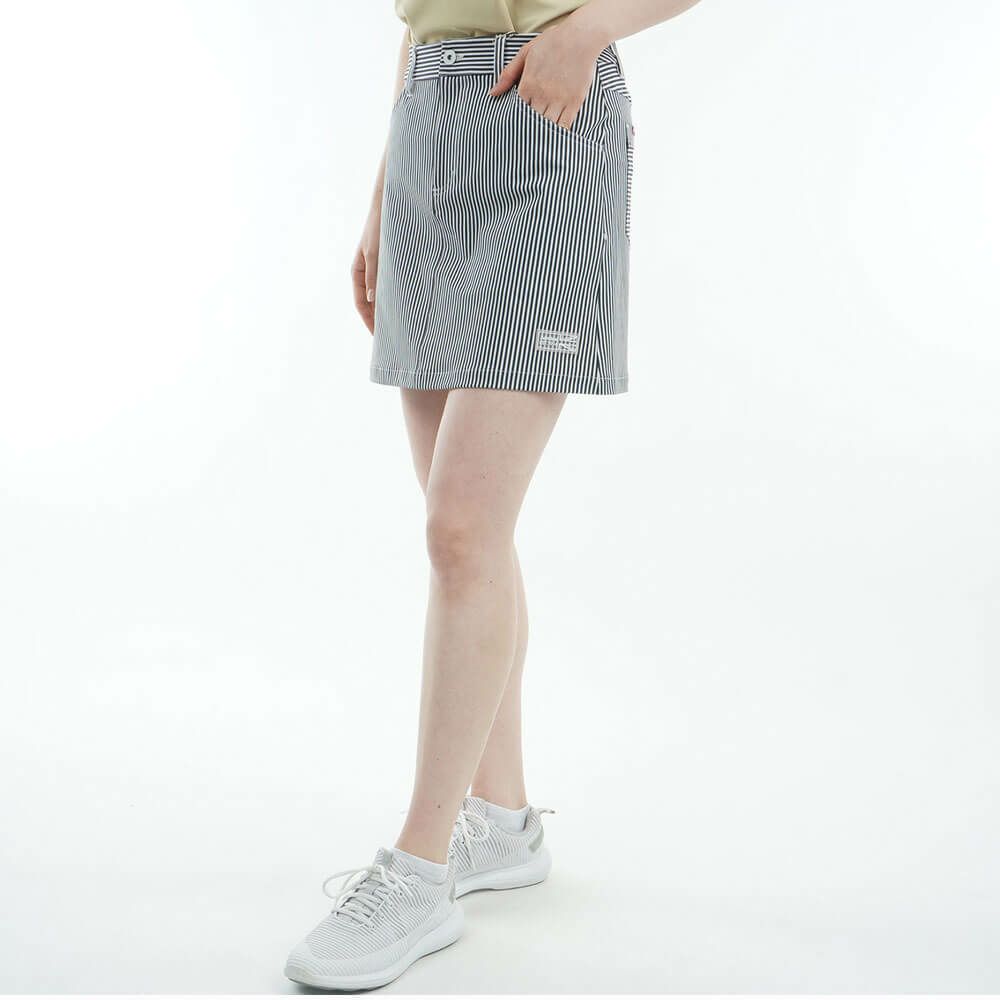 アドミラル Admiral　レディース 4WAY ツイル ストライプ スカート ADLA509　2025年モデル 詳細7