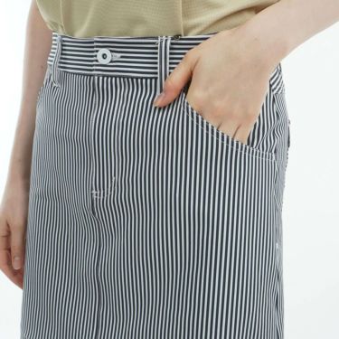 アドミラル Admiral　レディース 4WAY ツイル ストライプ スカート ADLA509　2025年モデル 詳細9