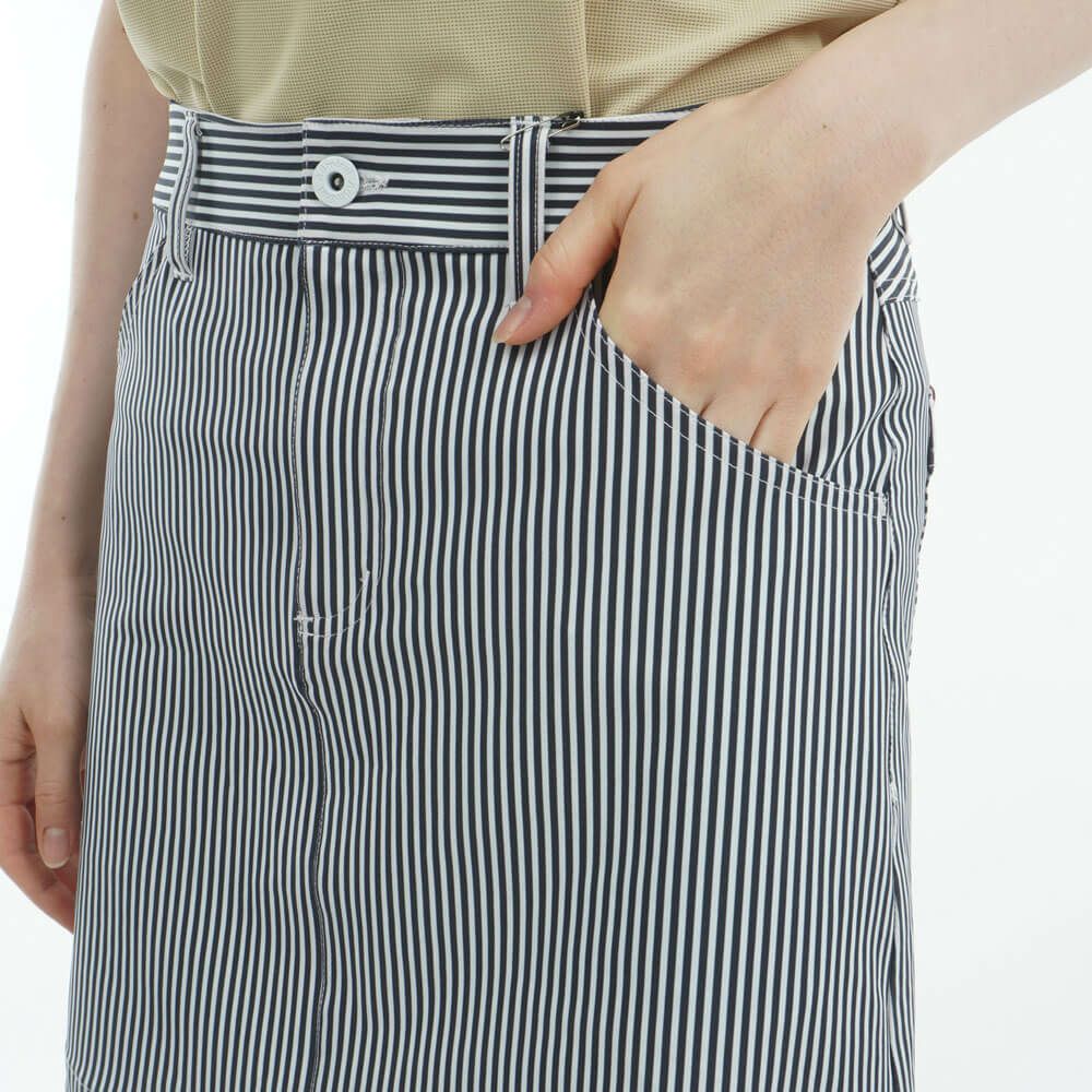 アドミラル Admiral　レディース 4WAY ツイル ストライプ スカート ADLA509　2025年モデル 詳細9