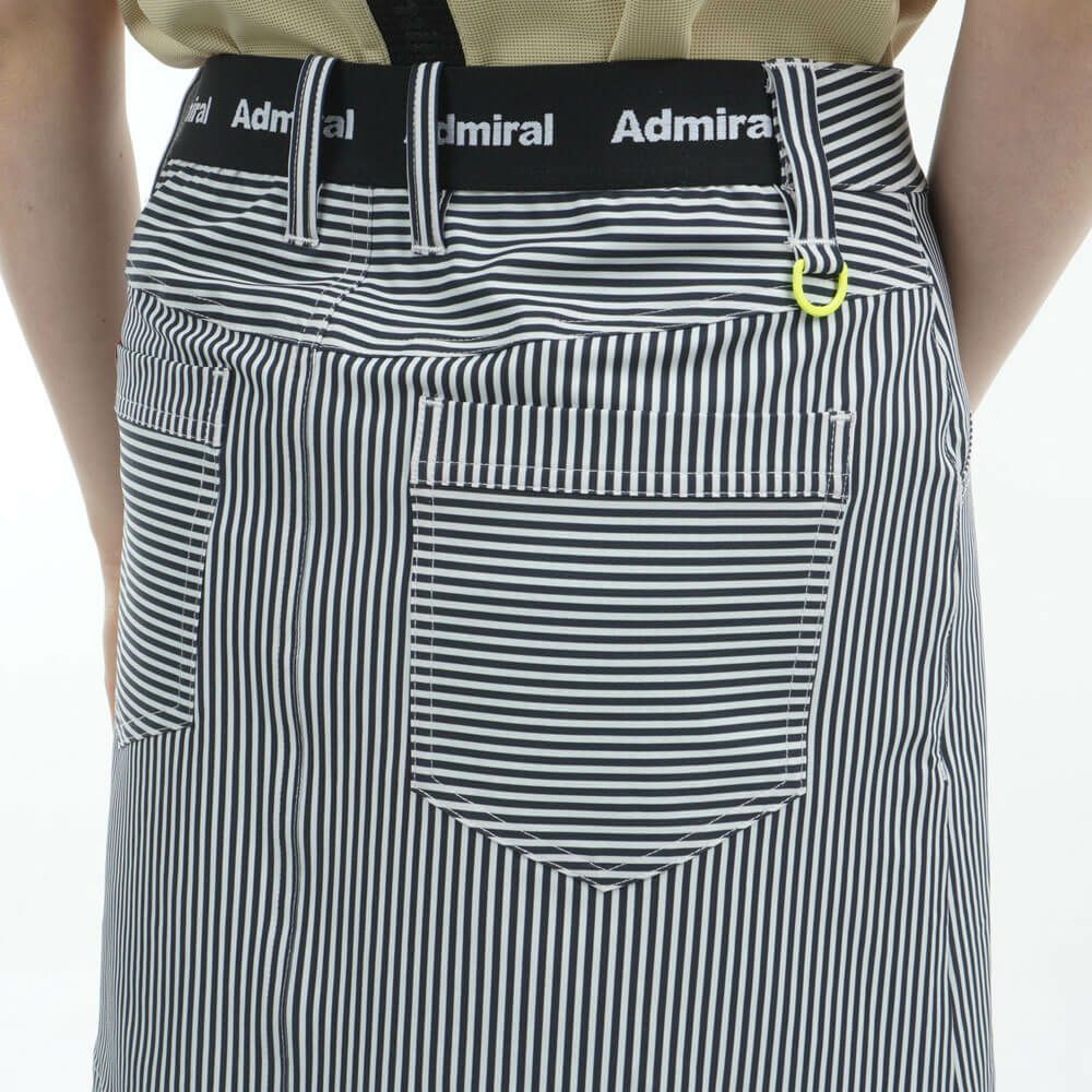 アドミラル Admiral　レディース 4WAY ツイル ストライプ スカート ADLA509　2025年モデル 詳細10