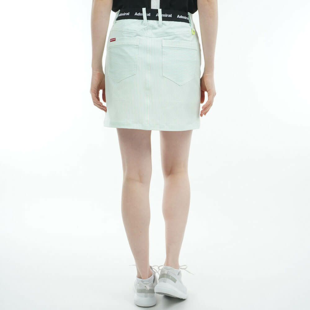 アドミラル Admiral　レディース 4WAY ツイル ストライプ スカート ADLA509　2025年モデル 詳細13