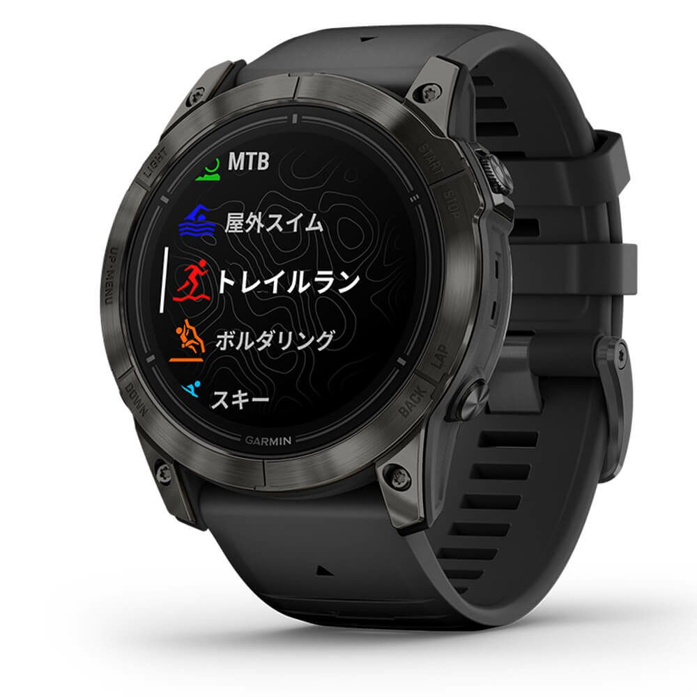 Garmin ガーミン　epix Pro Gen2 エピックス プロ 51mm シリコンバンド　010-02804-51 Black 詳細4