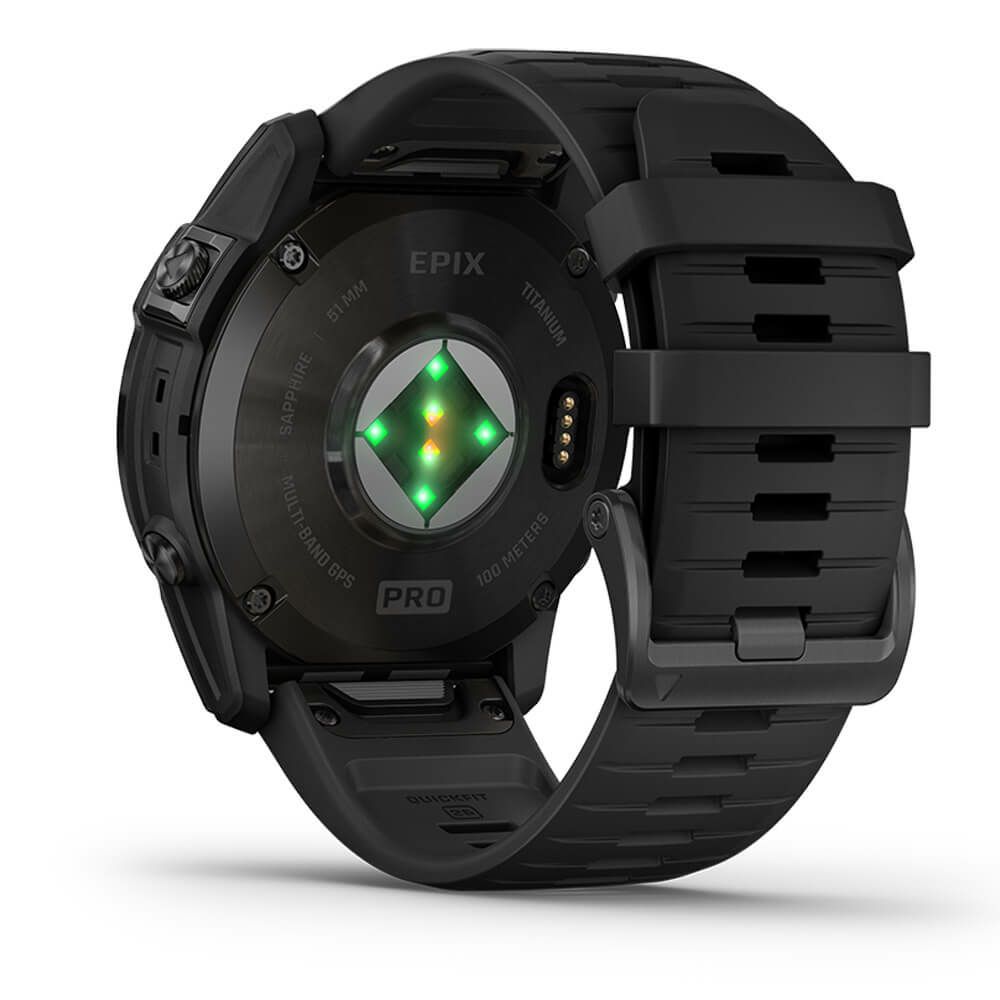 Garmin ガーミン　epix Pro Gen2 エピックス プロ 51mm シリコンバンド　010-02804-51 Black 詳細6