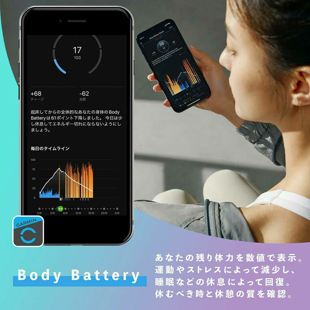 Garmin ガーミン　epix Pro Gen2 エピックス プロ 51mm シリコンバンド　010-02804-51 Black 詳細11