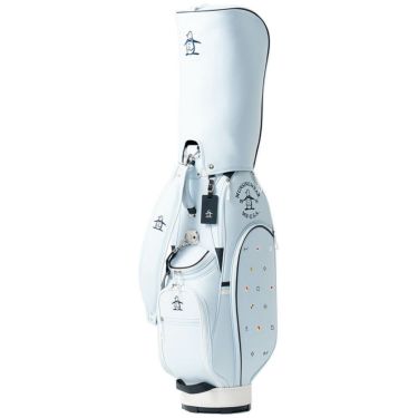 マンシングウェア Munsingwear　レディース フラッグ飛び柄 キャディバッグ MG5SCB02L BL ブルー　2025年モデル 詳細3