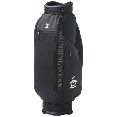 マンシングウェア Munsingwear　メンズ ファブリック キャディバッグ MG5SCB02M BK ブラック　2025年モデル 詳細2