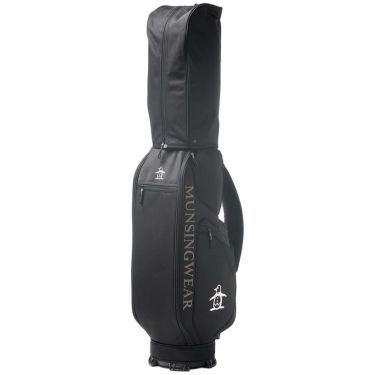 マンシングウェア Munsingwear　メンズ ファブリック キャディバッグ MG5SCB02M BK ブラック　2025年モデル 詳細4