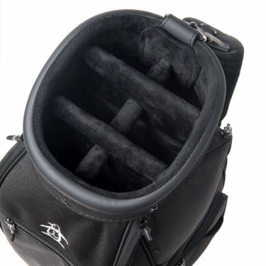 マンシングウェア Munsingwear　メンズ ファブリック キャディバッグ MG5SCB02M BK ブラック　2025年モデル 詳細5