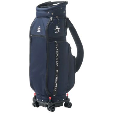 マンシングウェア Munsingwear　メンズ キャスター付き キャディバッグ MG5SCB03M NV ネイビー　2025年モデル 詳細2