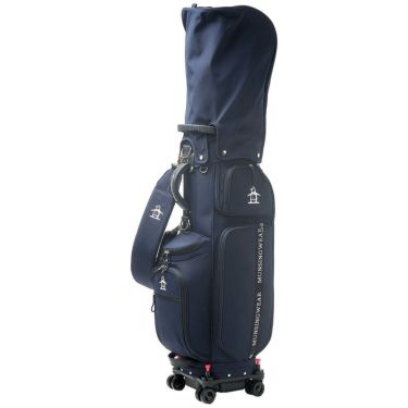 マンシングウェア Munsingwear　メンズ キャスター付き キャディバッグ MG5SCB03M NV ネイビー　2025年モデル 詳細3