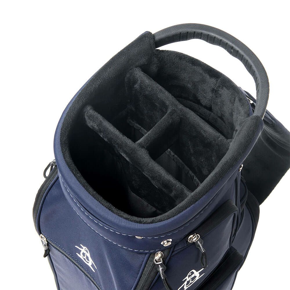 マンシングウェア Munsingwear　メンズ キャスター付き キャディバッグ MG5SCB03M NV ネイビー　2025年モデル 詳細5