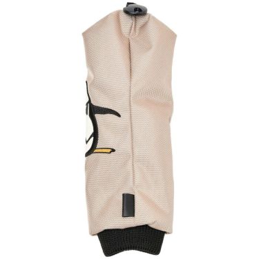 マンシングウェア Munsingwear　メンズ ビッグペンギン フェアウェイウッド用 ヘッドカバー MG5SHC35M BG ベージュ　2025年モデル 詳細2