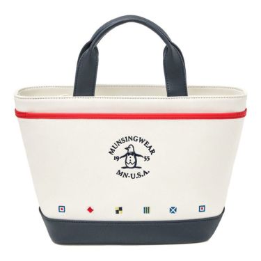 マンシングウェア Munsingwear　レディース 保冷 カートバッグ MG5STT41L WH ホワイト　2025年モデル 詳細1
