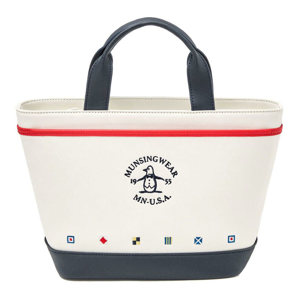 マンシングウェア Munsingwear　レディース 保冷 カートバッグ MG5STT41L WH ホワイト　2025年モデル 詳細1