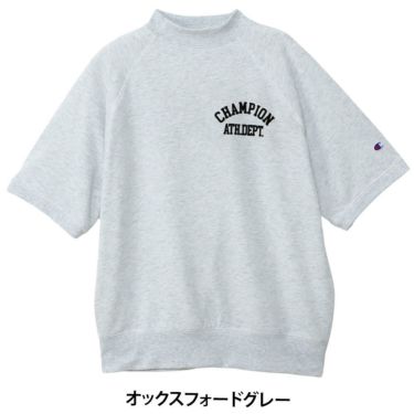 チャンピオンゴルフ ChampionGOLF　メンズ 半袖 スウェット モックネックシャツ C3-BG003　2025年モデル 詳細2