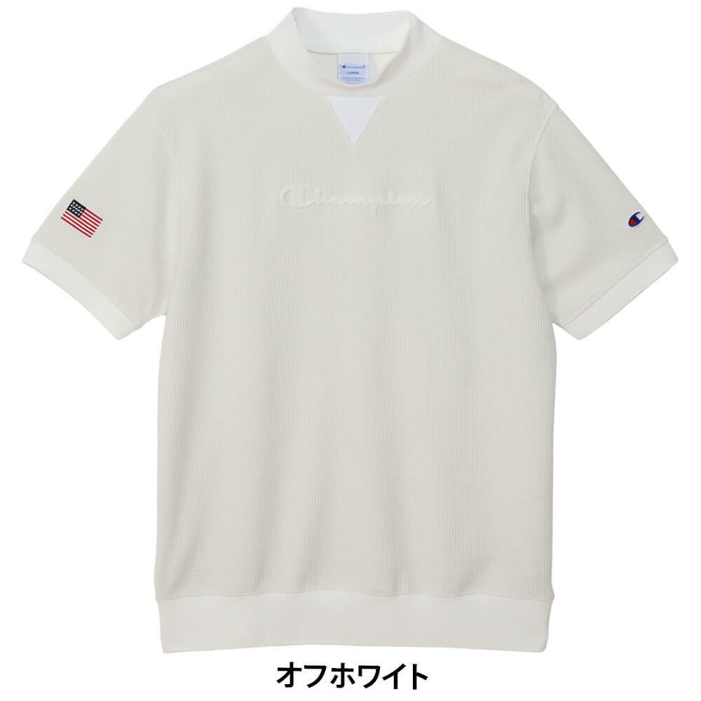 チャンピオンゴルフ ChampionGOLF　メンズ 半袖 モックネックシャツ C3-BG301　2025年モデル 詳細2