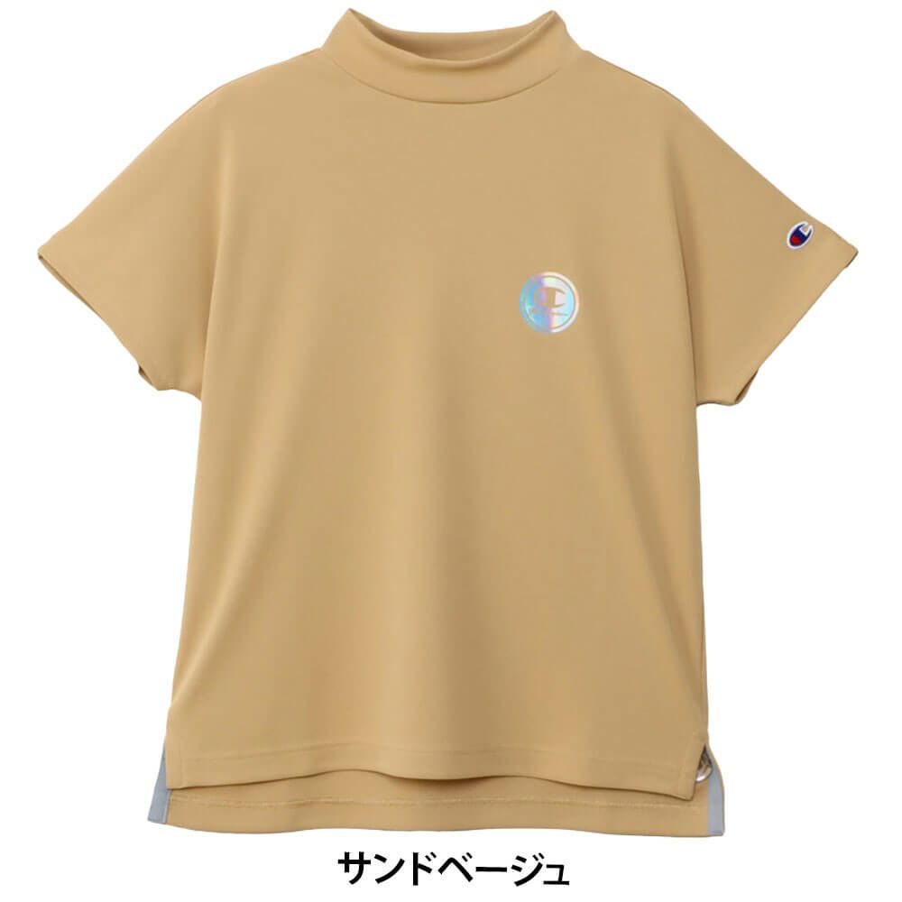 チャンピオンゴルフ ChampionGOLF　レディース 半袖 モックネックシャツ CW-BG309　2025年モデル 詳細2