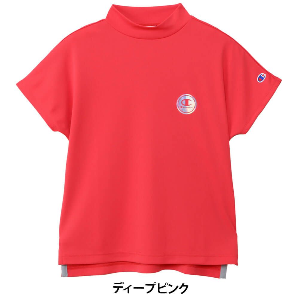 チャンピオンゴルフ ChampionGOLF　レディース 半袖 モックネックシャツ CW-BG309　2025年モデル 詳細6