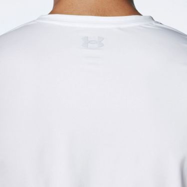 アンダーアーマー UNDER ARMOUR　メンズ UAアイソチル フィッティド 長袖 Vネック インナーシャツ 1384824 100 ホワイト　2025年モデル 詳細5