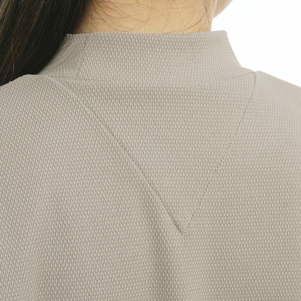 トミー ヒルフィガー ゴルフ　レディース マルチフラッグ リラックス 半袖 モックネックシャツ THLA501　2025年モデル 詳細9