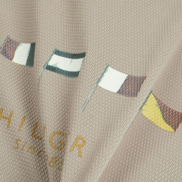 トミー ヒルフィガー ゴルフ　レディース マルチフラッグ リラックス 半袖 モックネックシャツ THLA501　2025年モデル 詳細10