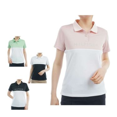 トミー ヒルフィガー ゴルフ レディース 裾 ロゴゴム ロングパンツ