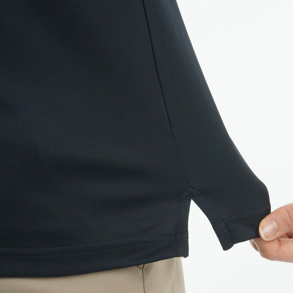 トミー ヒルフィガー ゴルフ　レディース コントラストカラー 半袖 ロゴ ポロシャツ THLA530　2025年モデル 詳細7