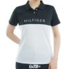 トミー ヒルフィガー ゴルフ　レディース コントラストカラー 半袖 ロゴ ポロシャツ THLA530　2025年モデル 詳細8
