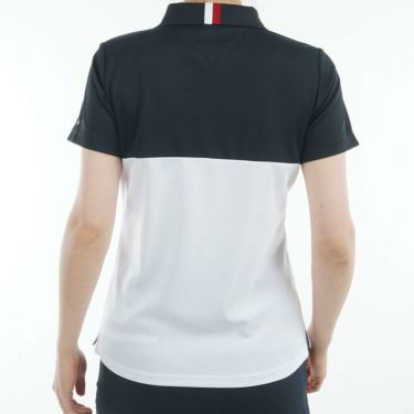 トミー ヒルフィガー ゴルフ　レディース コントラストカラー 半袖 ロゴ ポロシャツ THLA530　2025年モデル 詳細9