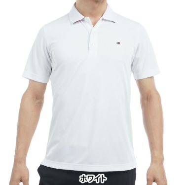 トミー ヒルフィガー ゴルフ　メンズ ベーシックフラッグ 半袖 ポロシャツ THMA493　2025年モデル 詳細2