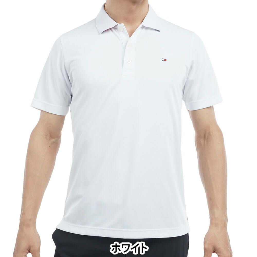 トミー ヒルフィガー ゴルフ　メンズ ベーシックフラッグ 半袖 ポロシャツ THMA493　2025年モデル 詳細2