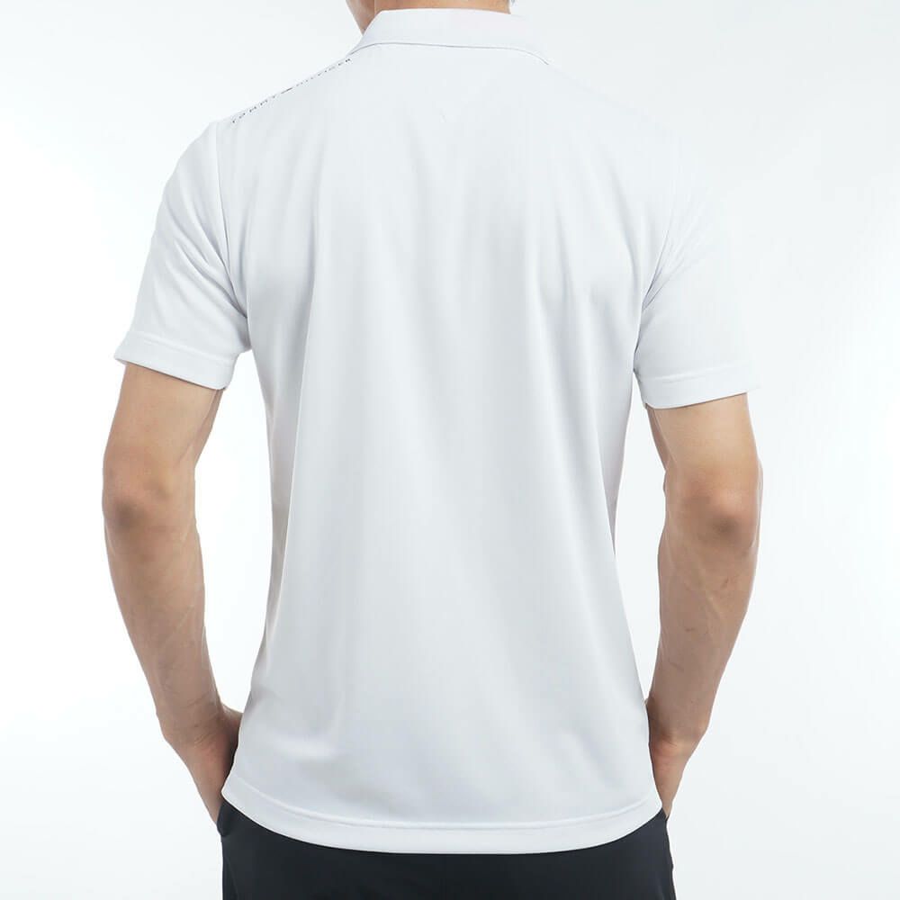 トミー ヒルフィガー ゴルフ　メンズ ベーシックフラッグ 半袖 ポロシャツ THMA493　2025年モデル 詳細3